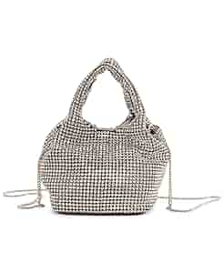 国内発送【DKNY】ジョレイン・ツイスト DKNY Gewn Studded Slouchy Crossbody, Clear: Handbags: Amazon.com